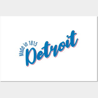 Detroit in 1815 Posters and Art